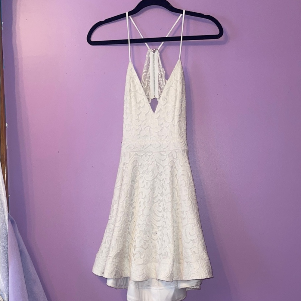 Windsor White Lace Dress